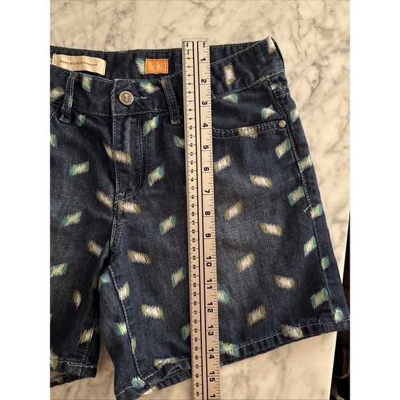 Pilcro and the Letterpress Jeans Shorts W28 Blue Denim Pattern Anthropologie‎ - Picture 6 of 7
